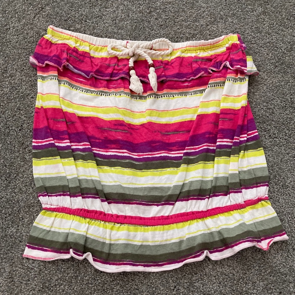 Colorful stripes Tube Top